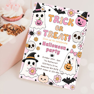 TRICK OR TREAT SCHATTIGE HALLOWEEN KAART