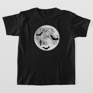 Trick or treat Schattige Halloween ontwerp T-shirt