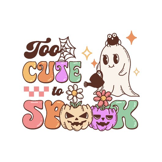 Trick or treat Schattige & Spooky Meisjes Kinder Tote Bag