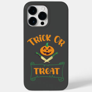 Trick or treat schedeldoos Halloween pompoen gezic Case-Mate iPhone 14 Pro Max Hoesje