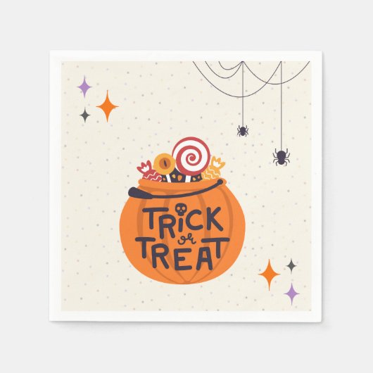Trick or treat servet (Voorkant)
