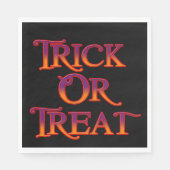 Trick or treat servet (Voorkant)