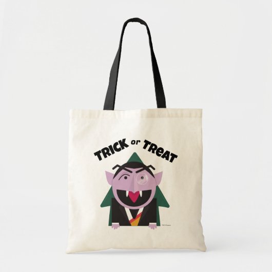 Trick or treat Sesamstraat Halloween Tote Bag (Voorkant)