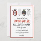 Trick or treat Sheep in Costumes Halloween Party Kaart (Voorkant)