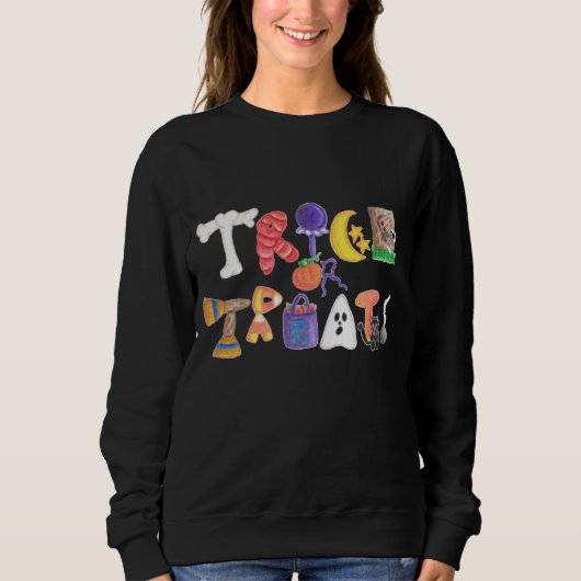 trick or treat Shirt (Voorkant)