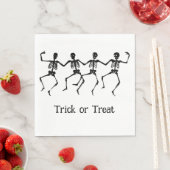 Trick or treat Skeletten Dansen Halloween Servet (Insitu)