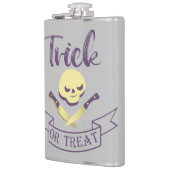 Trick or treat skull crossbones Halloween ribbon T Heupfles (Links)