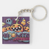 Trick or treat Sleutelhanger (Achterkant)