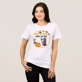Trick or Treat Smell My Feet Funny Halloween Tees (Voorkant volledig)