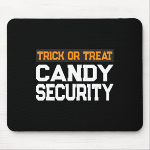 Trick or treat Snoep Beveiliging Mama Pa Halloween Muismat