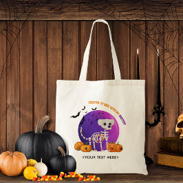 Trick or treat Snoep Halloween Canvas tas