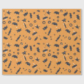 Trick or treat Snoep Halloween-opvulpapier Cadeaupapier (Vlak)