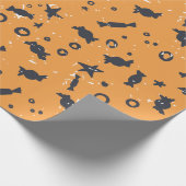 Trick or treat Snoep Halloween-opvulpapier Cadeaupapier (Hoek)