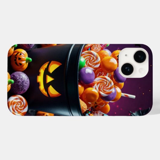 Trick or treat Snoepjes emmer Case-Mate iPhone Case (Achterkant (horizontaal))