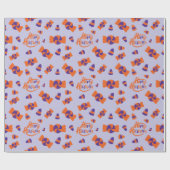 Trick-or-Treat Snoepjes Halloween Wrapping Paper Cadeaupapier (Vlak)