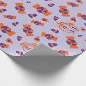 Trick-or-Treat Snoepjes Halloween Wrapping Paper Cadeaupapier (Hoek)