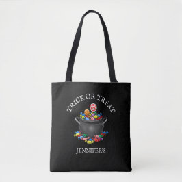Trick or Treat Snoepketel Tote Bag