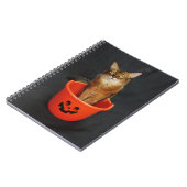 Trick or Treat Somali Cat Notitieboek (Linkerzijde)