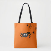 trick or treat Spider Canvas tas (Voorkant)