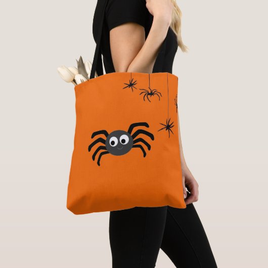 trick or treat Spider Canvas tas (Dichtbij)