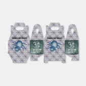 Trick or treat Spider en Webs Favor Box Bedankdoosjes (Uitgevouwen)