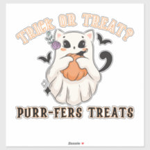 Trick or treat? Spint-fers Treats! Grappige geest 
