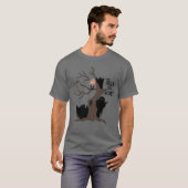 Trick or treat Spook Ghosts T-shirt (Voorkant volledig)