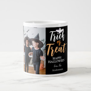 Trick or treat   Spooky Halloween familie foto Grote Koffiekop
