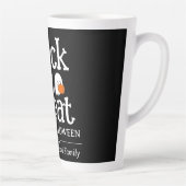 Trick or treat Spooky Halloween familie Latte Mok (Rechts)