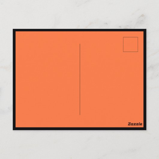 Trick or treat Spooky Halloween Uil Briefkaart (Achterkant)