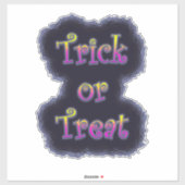 Trick or treat sticker (Vel)