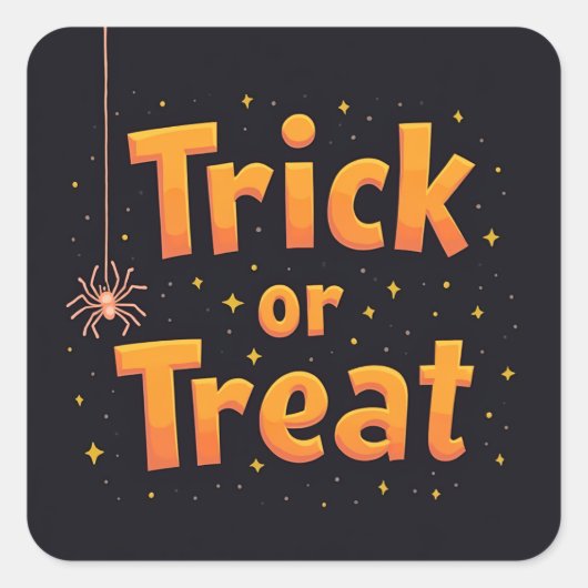 trick or treat stickers (Voorkant)
