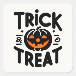 Trick or treat Stickers