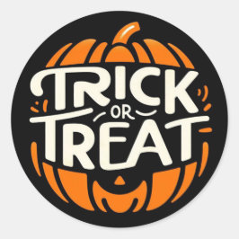 Trick or treat Stickers