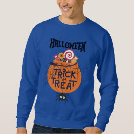 Trick Or Treat Stijl Sweatshirt – Halloween Sfeer