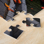 Trick or treat Street - Whimsical Halloween Night Legpuzzel (Zijkant)