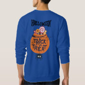 Trick Or Treat Style Sweatshirt – Halloween Vibes  (Achterkant)