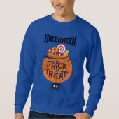 Trick Or Treat Style Sweatshirt – Halloween Vibes (Voorkant)