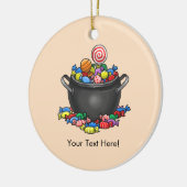 Trick or Treat Sweets Keramisch Ornament (Links)