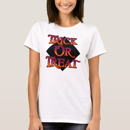 TRICK OR TREAT T SHIRT (Voorkant)