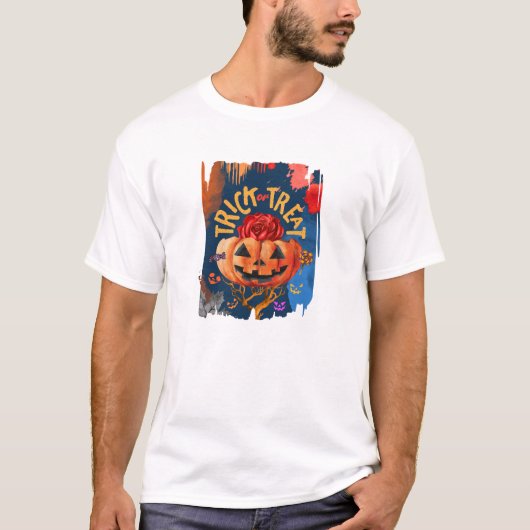 trick or treat t-shirt (Voorkant)