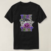 Trick or treat t-shirt (Design voorkant)