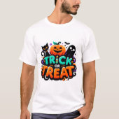 Trick or treat T-shirt (Voorkant)