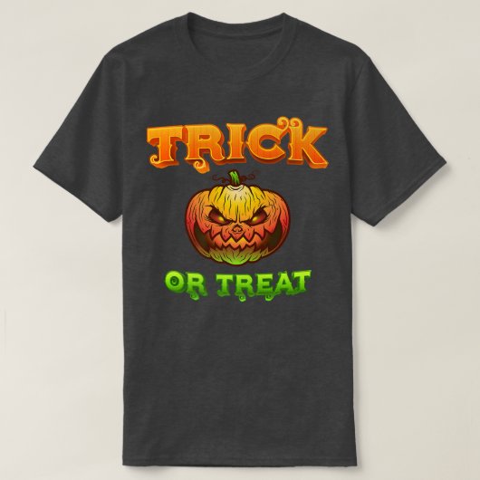 TRICK OR TREAT T-SHIRT (Design voorkant)