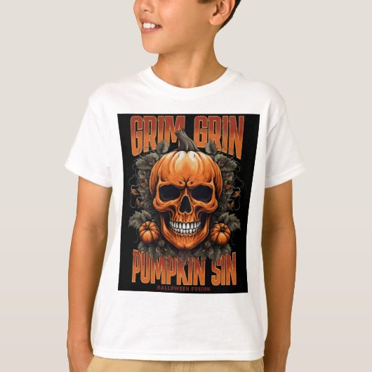 Trick or treat t-shirt (Voorkant)