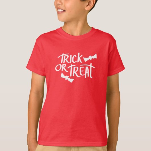 trick or treat t-shirt (Voorkant)