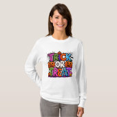 Trick or treat t-shirt (Voorkant volledig)