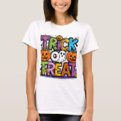 Trick or treat t-shirt (Voorkant)