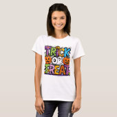 Trick or treat t-shirt (Voorkant volledig)