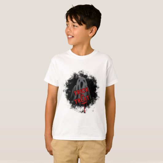 Trick or treat T-shirt (Voorkant volledig)